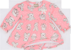 13472 Pink Teddy Bear Dress
