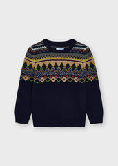 4360, Jacquard Sweater